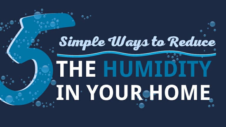 Reduce home humidity with 5 tips.