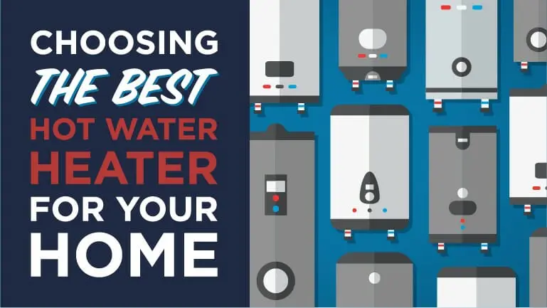 Choosing the best water heater for your home.