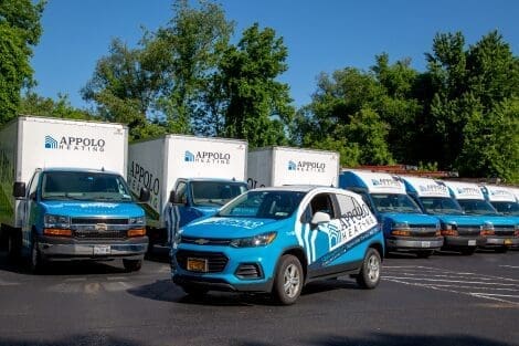 Apollo Heating fleet of vehicles
