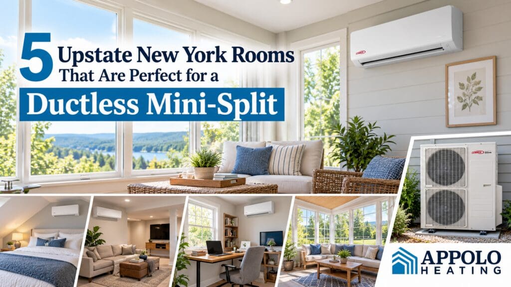 5 Upstate New York Rooms Perfect for a Ductless Mini-Split