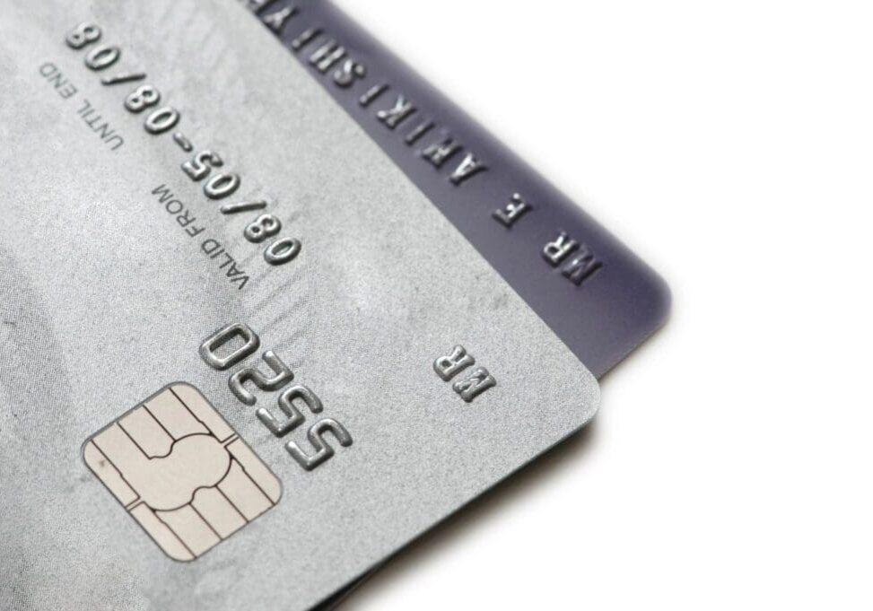 Credit card representing HVAC financing options for home comfort repairs and system upgrades